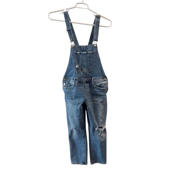 Lucky Brand Denim - Lucky Brand Women’s Cropped Denim Overalls Size S